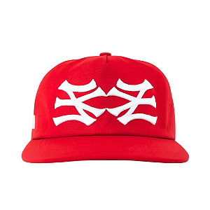 OMA DESIGN STUDIOS - Boné NY NY Side "Vermelho/Branco" -NOVO-