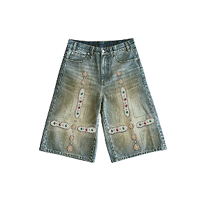 BRAVEST - Bermuda Sapphire Jorts "Denim" -NOVO-