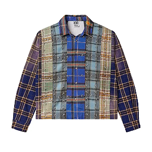 VALE LIVES FOREVER - Camisa Splash Zone Flannel "Multi" -NOVO-