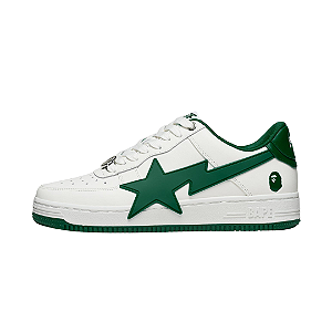 BAPE - Bapesta OS #2 "White/Green" -NOVO-