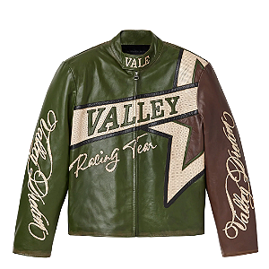 VALE LIVES FOREVER - Jaqueta British Motocroxxx "Verde" -NOVO-