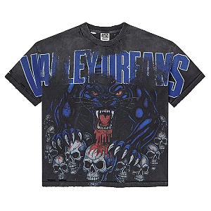 VALE LIVES FOREVER - Camiseta Big Panther "Preto Estonado" -NOVO-
