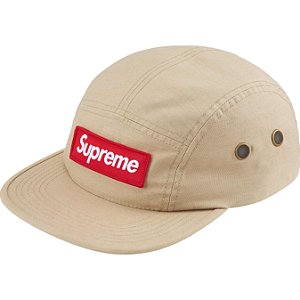 SUPREME - Boné Military Camp SS25 "Tan" -NOVO-