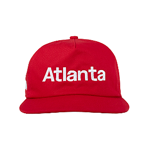 OMA DESIGN STUDIOS - Boné Atlanta Typography "Vermelho" -NOVO-