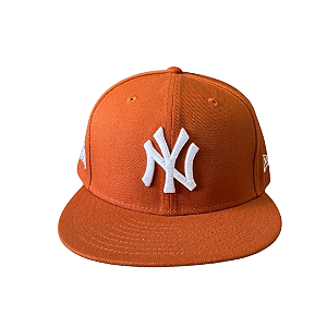 OMA DESIGN STUDIOS - Boné NY "Laranja" -NOVO-
