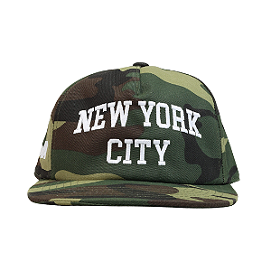 OMA DESIGN STUDIOS - Boné New York City "Camo Verde" -NOVO-