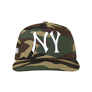 OMA DESIGN STUDIOS - Boné Trucker NY "Camo" -NOVO-