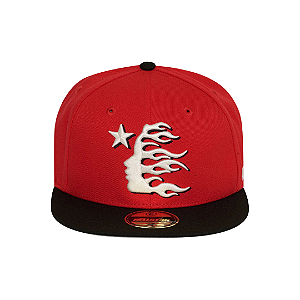 HELLSTAR - Boné Baseball Fitted "Vermelho" -NOVO-