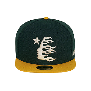 HELLSTAR - Boné Baseball Fitted "Verde" -NOVO-