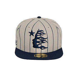 HELLSTAR - Boné Path to Paradise Pinstripe Baseball "Cinza" -NOVO-