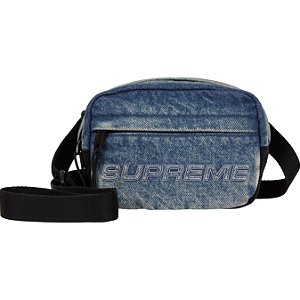 SUPREME - Bolsa Mini Shoulder FW25 "Denim" -NOVO-