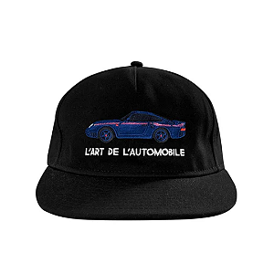 L'ART DE L'AUTOMOBILE  - Boné Blue Manufaktur 959 "Preto" -NOVO-