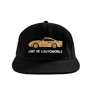 L'ART DE L'AUTOMOBILE  - Boné Gold Manufaktur 959 "Preto" -NOVO-