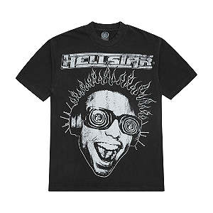 HELLSTAR - Camiseta Rage "Cinza" -NOVO-