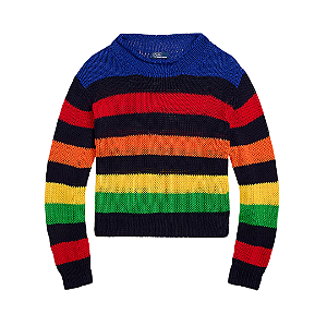 POLO RALPH LAUREN - Suéter Striped Cotton Jumper "Multi" -NOVO-