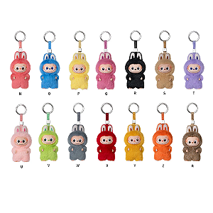 POP MART - Labubu The Monsters Pin For Love Series Vinyl Plush Pendant Blind Box (N-Z) -UNIDADE-