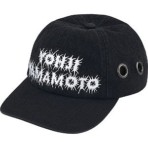 SUPREME x YOHJI YAMAMOTO - Boné Grommet 6-Panel "Preto" -NOVO-