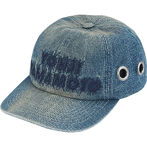 SUPREME x YOHJI YAMAMOTO - Boné Grommet 6-Panel "Denim" -NOVO-