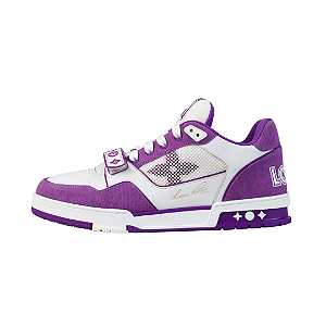 LOUIS VUITTON - LV Trainer Strap "White Purple" -USADO-