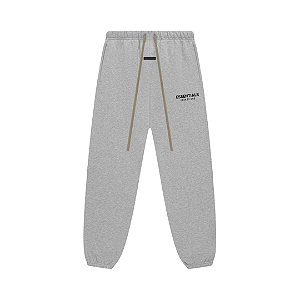 FOG - Calça De Moletom Fleece "Light Heather Gray" -NOVO-