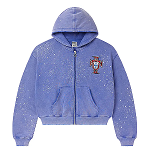 VALE LIVES FOREVER - Moletom Sea Cluster Zip Up "Azul Claro" -NOVO-