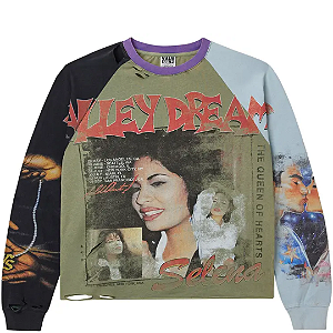 VALE LIVES FOREVER - Camiseta Manga Longa La Flor Chop N Screw "Multi" -NOVO-