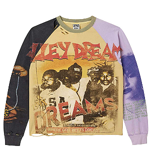 VALE LIVES FOREVER - Camiseta Manga Longa Chambers Chop N Screw "Multi" -NOVO-