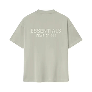 FEAR OF GOD - Camiseta Essentials Classic "Abbey Stone" -NOVO-