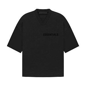 FEAR OF GOD - Camiseta Essentials V Neck "Black" -NOVO-