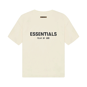 FEAR OF GOD - Camiseta Essentials SS21 "Butter Cream" -NOVO-