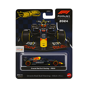 HOT WHEELS - Carrinho Formula 1 (2024) Oracle Red Bull Racing RB20 #11 "Azul Escuro" -NOVO-