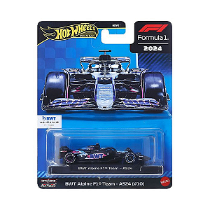HOT WHEELS - Carrinho Formula 1 (2024) - BWT Alpine A524 (#10) "Multi" -NOVO-