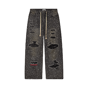 VALE LIVES FOREVER - Calça Iced Out "Preto" -NOVO-