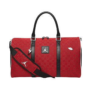 JORDAN - Mala Monogram "Vermelho/Preto" -NOVO-