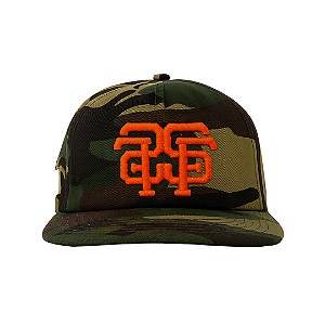 OMA DESIGN STUDIOS - Boné San Francisco "Camo/Laranja"