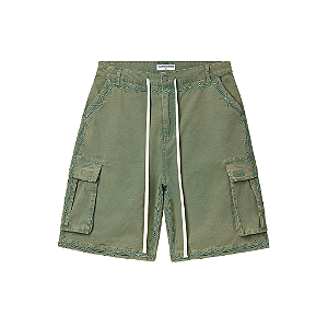 VALE LIVES FOREVER - Bermuda VA-1 Cargo Jorts "Olive" -NOVO-