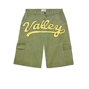 VALE LIVES FOREVER - Bermuda Militia Cargo Jorts "Olive" -NOVO-