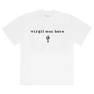 CPFM x VAA - Camiseta Virgil Was Here "Branco" -NOVO-