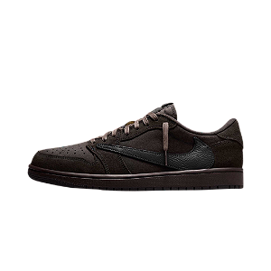 NIKE x TRAVIS SCOTT - Air Jordan 1 Low OG SP "Velvet Brown" (39,5 BR / 8 US) -NOVO-