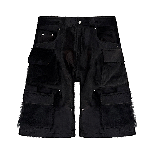 NYRVA - Bermuda Utility Cowhide Leather "Preto" -NOVO-