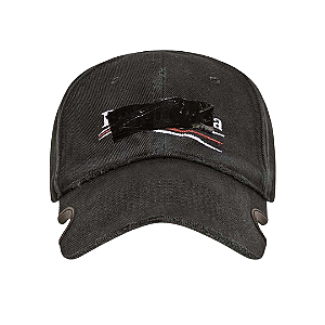 BALENCIAGA - Boné Gaffer "Preto" -NOVO-