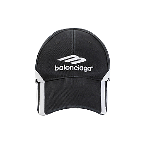 BALENCIAGA - Boné 3B Bal "Preto" -NOVO-