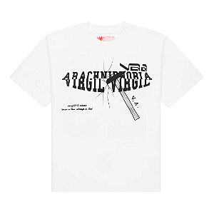 SP5DER x VIRGIL ABLOH - Camiseta Pyrex "Branco" -NOVO-