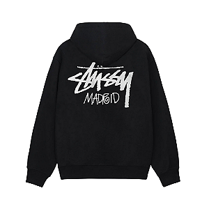 STUSSY - Moletom Stock Madrid "Preto" -NOVO-