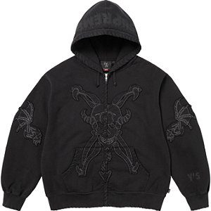 SUPREME x YOHJI YAMAMOTO - Moletom Zip Up "Preto" -NOVO-