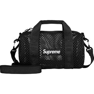 SUPREME - Bolsa Mesh Mini (SS25) "Preto" -NOVO-