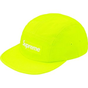 SUPREME - Boné Washed Chino Twill Camp FW25 "Neon" -NOVO-
