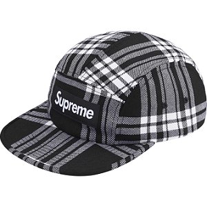 SUPREME - Boné Lochcarron Camp FW25 "Preto" -NOVO-