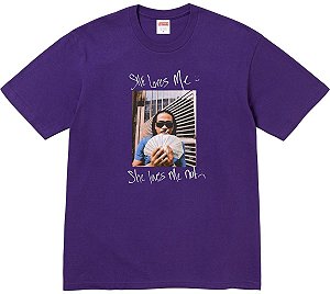 SUPREME - Camiseta Max B "Roxo" -NOVO-