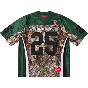 SUPREME - Camisa Jersey Breast Cancer Awareness Football "Verde" -NOVO-